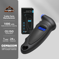 Manómetro Digital de Presión de Neumáticos AUTOBOTS de Alta Resistencia, Alta Precisión en PSI y BAR, con Retroiluminación, para Camiones, Autocaravanas, Remolques y Todoterreno