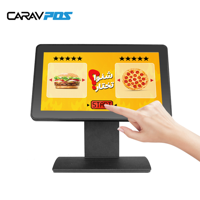 Industrial 10 1 Inch Capacitive Touch Monitor for Retail Store VGA USB VESA 75 Waterproof  Factory Direct Price POS Display