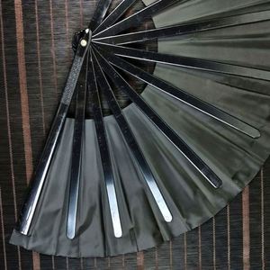 Éventails pliants en bambou de 13 pouces personnalisés, imprimés, style Kong Fu, grands éventails à main - Product Image 2