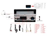 KLYDE KD-7029 Radio de Auto con Pantalla Táctil de 7 Pulgadas 1DIN Android 10.0 4G+64G 6 Núcleos, DSP RGB GPS y Asistencia de Reversa para I40 2012-2016
