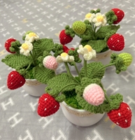 Vente en gros de pots à fruits en crochet élégants faits à la main et personnalisés pour plantes bonsaï, utilisation en voiture/à la maison, cadeaux de Pâques et de remise de diplôme