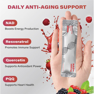 Compléments Végétaux Tianyuan NAD+ 1000 mg Nicotinamide Riboside PQQ pour Boissons Liquides Améliorent l'Immunité, l'Énergie et l'Antioxydation - Product Image 3