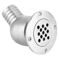 Nouveau bouchon de vidange universel en acier inoxydable 316 poli miroir pour accessoires de plancher de bateau marin