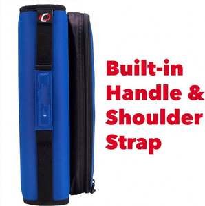 Free Sample BSCI Zipper Binder - 3 Inch O-Rings - 5 Color Tab <b>Expanding</b> <b>File</b> <b>Folder</b> - Multiple Pockets - 600 Sheet Capacity - Product Image 4