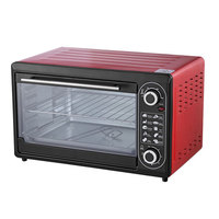 Vente en gros professionnelle 48L Four électrique de grande capacité Four de cuisson commercial Grille-pain Mini four avec minuterie