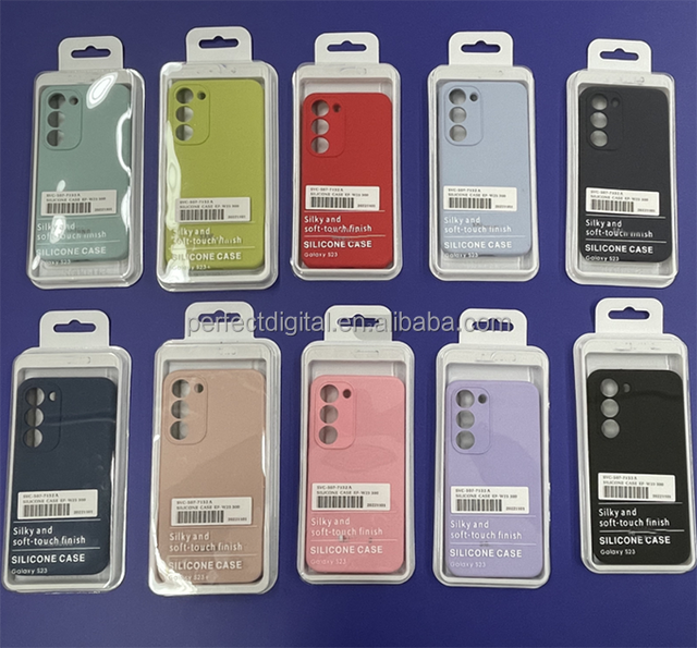 Luxury Liquid Silicone Phone Case Protection Bag Cell Phone Case Mobile Cover for Samsung Galaxy S24 S23 S22 Ultra S21FE