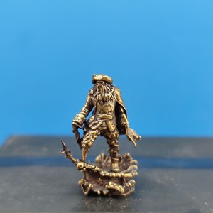 Figurine de monstre pirate en laiton, modèle miniature pour paysage, mini figurines décoratives - Product Image 3