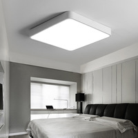 Lámpara LED Cuadrada para Exteriores, Diseño Moderno, Control Remoto, Acrílico, para Techo, Dormitorio, Sala de Estar, Hoteles, 3CCT, Temperatura de Color, IP40