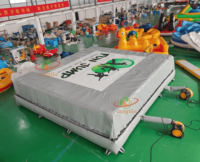 Airbags d'amortissement à haute altitude de haute qualité Airbags de sécurité sautants Poteaux de gymnastique d'atterrissage Trampoline Airbags gonflables
