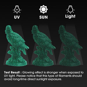 Filament PLA Luminescent ESun Luminous Star 1KG 1.75mm, Brille dans le Noir, Qualité Automatique EStars Chine - Product Image 2