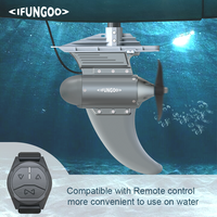 Propulseur électrique Ifungoo Y02-K pour planche à pagaie et kayak - Moteur étanche IP68 450W, poussée de 10,5 kg, batterie B1 36Ah/799,2Wh Ocean