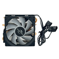 Pour AMD AM3 AM4 ordinateur de bureau radiateur boule ventilateur 4 fils régulation de vitesse grand Volume d'air Performance silencieuse pour 1155