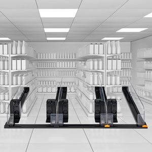 Nhựa Chai Kệ Pusher Hệ Thống Ghép Cấu Trúc Cho Dài Và 1L Đồ Uống Chai Trong Các Cửa Hàng - Product Image 1