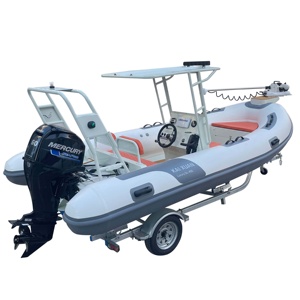 Bote Inflable con Casco de Aluminio CE RIB490 Hypalon/PVC con Motor, Nuevo, Bote Inflable 490 para Rafting - Product Image 2