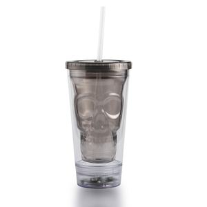 Gobelets en plastique LED multicolores sur le thème de l'Halloween Tasses amusantes à double paroi activées par liquide pour boire léger - Product Image 3