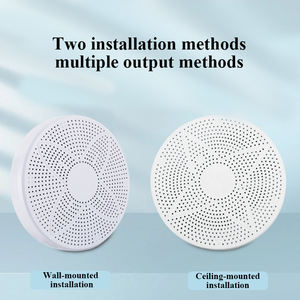 Alat pendeteksi suhu & kelembapan, detektor suhu & kelembapan Sensor kualitas udara 7-in-1, detektor CO2/HCHO/T VOC - Product Image 6
