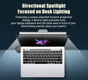 Lampe d'écran USB à gradation progressive, protection des yeux, portable, barre lumineuse LED suspendue pour lecture électronique, pour ordinateur portable - Product Image 3