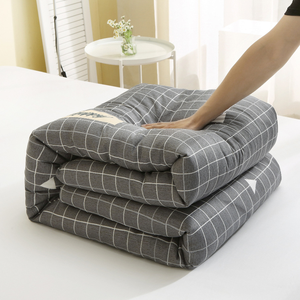 Couette en coton, matelas pour dortoir étudiant, couette en coton, garnissage, pour une personne, printemps, automne, hiver, matelas épais - Product Image 5
