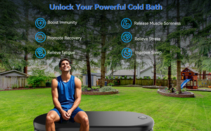 196cm véritable bain de glace thérapie Pod baril froid gonflable <span class=keywords><strong>Xl</strong></span> baignoires de glace baril de plongée froide grande récupération Pod <span class=keywords><strong>baignoire</strong></span> - Product Image 2