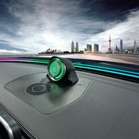 Haut-parleur central rotatif intelligent Perfect Match, en métal durable, décoration intérieure haut de gamme pour Mercedes-Benz Classe C W205 GLC X253