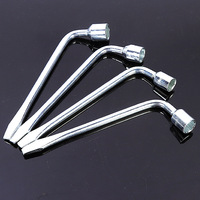 Clé à roue de secours VETOOL, clé hexagonale en L avec embout fendu, outil de réparation pour clé de roue de secours de voiture, pour cric