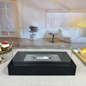 <span class=keywords><strong>Cheminée</strong></span> à alcool portable, mini-poêle décoratif d'intérieur, chauffage de table à feu véritable, foyer <span class=keywords><strong>bioéthanol</strong></span> à flamme réelle - Product Image 5