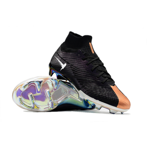 Electroplated High Knitted Waterproof Summer Winter Training <strong>Boots</strong> Top Grade Professional <strong>Football</strong> Shoes FG Soccer Cleats - Product Image 1