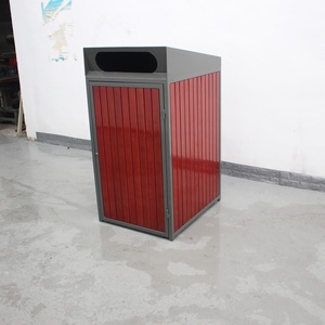 Gavin Custom Made 240L Metal and Solid Timber Large Garbage Can Enclosure Wooden <strong>Wheelie</strong> <strong>Bin</strong> Surround - Product Image 2