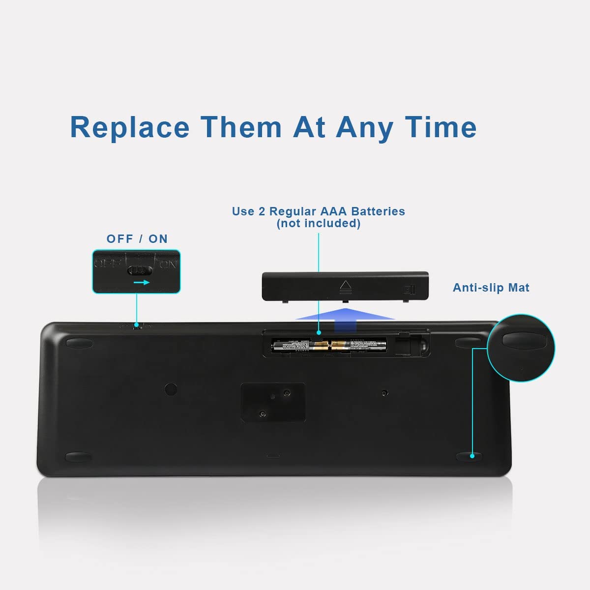 Lenovo G560用ミニワイヤレスキーボードBluetoothキーボード