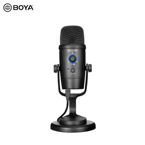 Micrófono USB BOYA BY-PM500 con Patrones de Captación <span class=keywords><strong>Cardioide</strong></span>/<span class=keywords><strong>Omnidireccional</strong></span>, Soporte de Escritorio, Cable Tipo-C para Grabación en Estudio Casero - Product Image 4