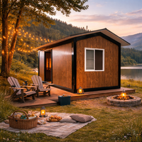 Casa Contenedor Prefabricada de Acero de Lujo, Desmontable, Moderna, Impermeable, con Techo a Dos Aguas, para Dormitorio, Villa, Apartamento, Oficina, Edificio