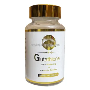 OEM Custom Private Label Antioxidant Whitening Pills 60pcs One Box Glutathione Capsules