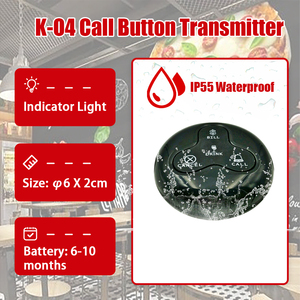 Ycall K-2000C chuyên nghiệp không dây cafe nhà hàng buzzer khách bảng cuộc gọi nút phân trang <span class=keywords><strong>Waiter</strong></span> pager beeper dịch vụ gọi điện thoại - Product Image 3