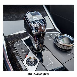 Ensemble de trois pommeaux de vitesse style cristal pour BMW Série 5 F10 F18 LHD 2013-2017 - Product Image 4