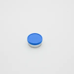 32mm aluminum plastic flip off caps for glass vials