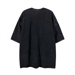 เสื้อยืดโอเวอร์ไซส์ลายเรโทรสไตล์คาวบอย ผ้าคอตตอนฟอก ทรงหลวม ใส่ได้ทั้งชายหญิง แขนสั้น พิมพ์ลายกราฟิก สตรีทแวร์แฟชั่นลำลอง - Product Image 2