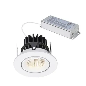 Gimbal LED embutida iluminação 13W Decoração Residencial Comercial Luzes de Teto LED