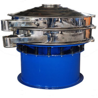 Tamiseur vibrant électrique haute capacité pour poudre de baobab, machine de tamisage rotative