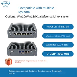Compact Edge Server 10th Gen I5 <strong>Firewall</strong> VPN PC 6 <strong>Ports</strong> 2.5 GBit Lan <strong>Firewall</strong> Soft Router with Pfsense and OPNsese - Product Image 4