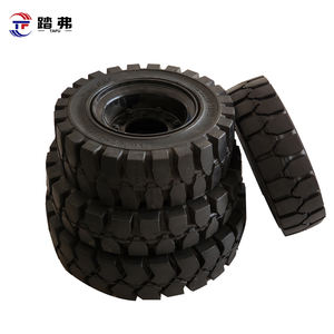 חלקי חילוף המלגזה צמיגי גומי חדש 400-8 650-10 700-9 700-12 28x9-15 - Product Image 4