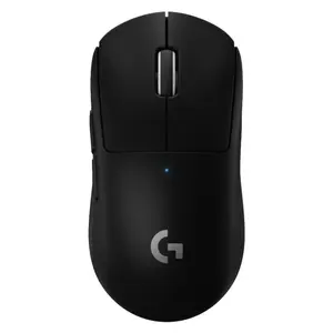 히어로 센서가있는 오리지널 Logitech G Pro X 초경량 듀얼 모드 충전식 무선 게임용 마우스