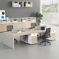 Ensemble de bureau et chaise de direction moderne avec hauteur réglable, mobilier de bureau polyvalent