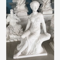 Décoration moderne antique en bois, sculpture artistique, grec, david,