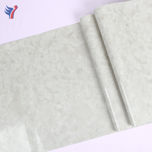 Jinyi-rollos de papel de pared autoadhesivo para techo, rollos de papel tapiz de mármol rústico y Simple, color blanco, M4002 - Product Image 5