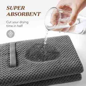 Serviette de séchage pour cheveux en microfibre ultra douce, super absorbante et à séchage rapide, personnalisable pour spa et salon, vente en gros pour femmes - Product Image 4