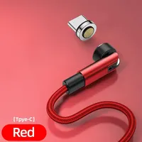 Câble de charge rapide magnétique 3 en 1 Type-C Micro USB-C, câble de données à rotation à 180 degrés, câble magnétique USB 66W