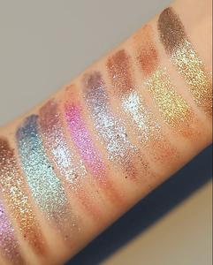 Nhãn hiệu riêng duy nhất siêu lấp lánh kim loại Eyeshadow tùy chỉnh bạc lá Duochrome multichrome bóng mắt - Product Image 4