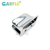Herrajes para Muebles Garfia, Accesorios para Gabinetes, Abrazadera de Vidrio de Aleación de Zinc, Soporte para Estantes de 10 mm de Espesor, Fácil Instalación