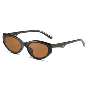 Sunray in Stock Popular Ladies Cat Eye <strong>Sunglasses</strong> for Adults <strong>Personalised</strong> Jelly Colour White Red Blue Frames Made PC Material - Product Image 4
