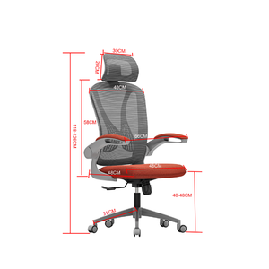 <span class=keywords><strong>Silla</strong></span> giratoria ejecutiva de malla con reposapiés, <span class=keywords><strong>silla</strong></span> giratoria de respaldo alto ergonómica de tela de malla negra completa para oficina - Product Image 3